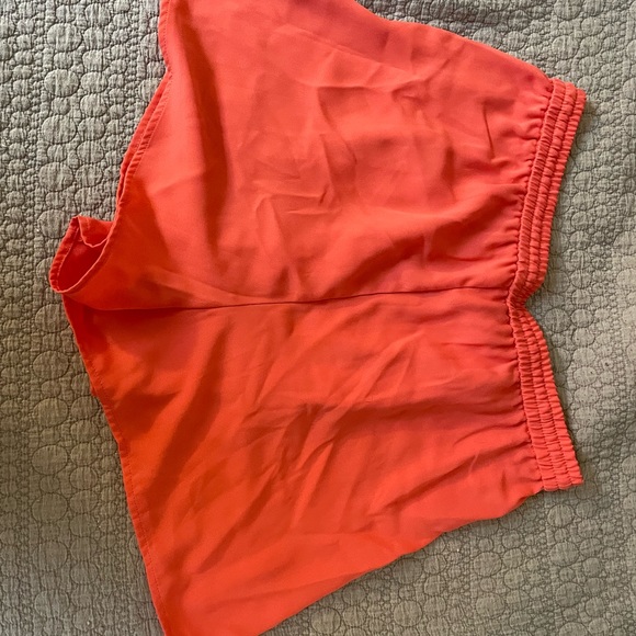 Jcrew Mercantile coral high waisted shorts - Picture 3 of 4